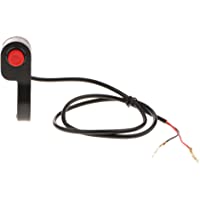 Interruptor de Arranque de Cuerno para Motocicleta-Bicicleta-ATV Manillar de 7-8 Pulgadas